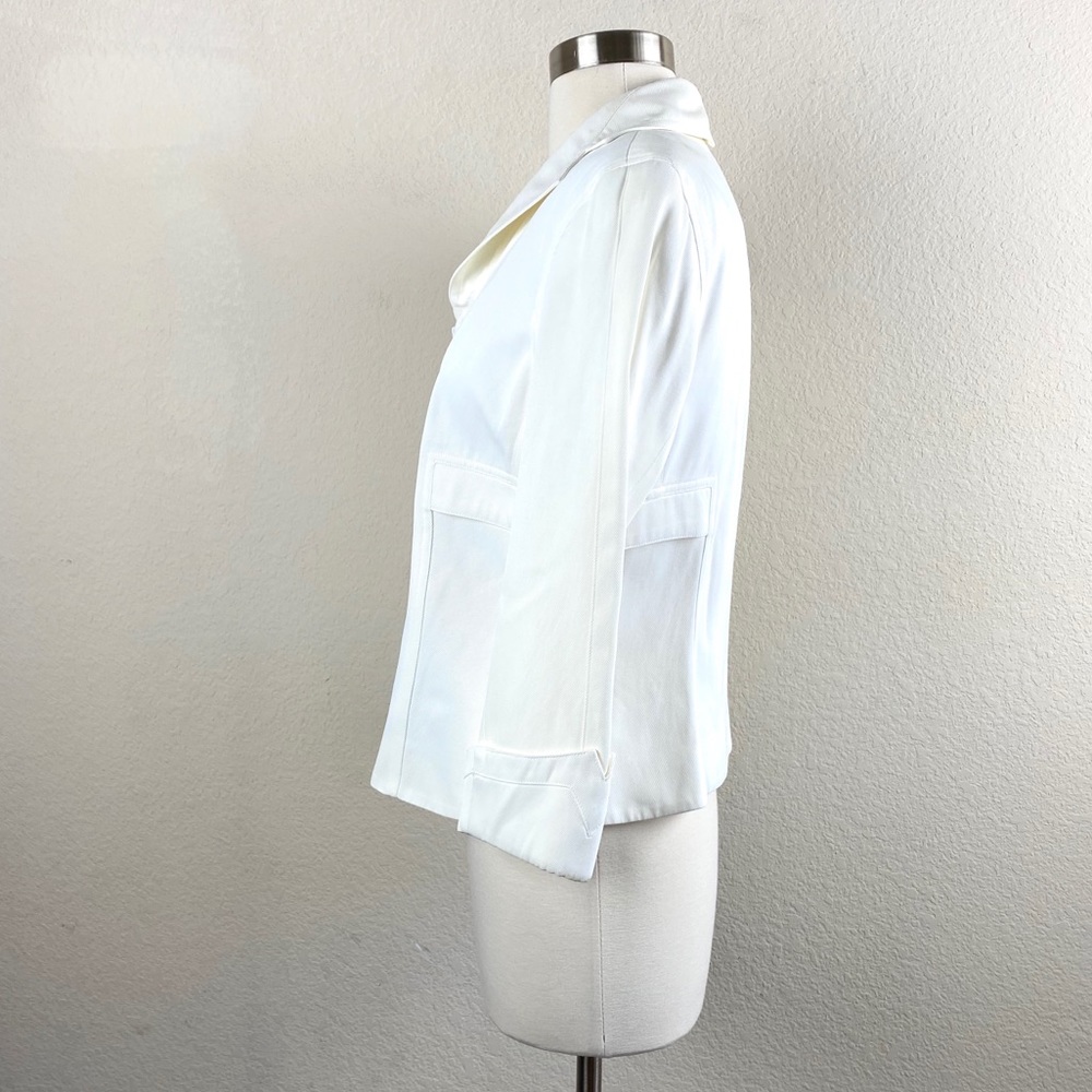 Cache Jacket White Zip - Picture 4 of 8